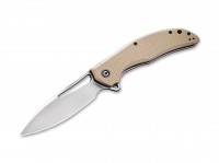 Taschenmesser, Braun, Flipper, Linerlock, D2, G10 Taschenmesser, Braun, Flipper, Linerlock, D2, G10