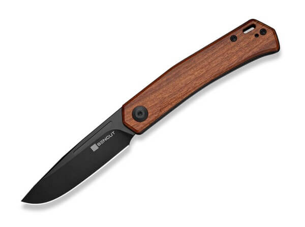 Taschenmesser, Braun, Nagelhau, Slipjoint, D2, Bubingaholz