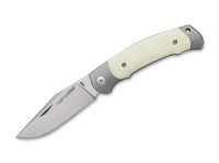 Taschenmesser, Weiß, Nagelhau, Slipjoint, M390, G10 Taschenmesser, Weiß, Nagelhau, Slipjoint, M390, G10