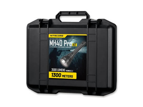 Taschenlampe, Schwarz