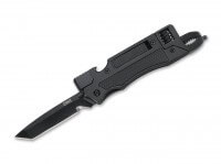 Multitool, Schwarz, Daumenpin, Linerlock, 8Cr13MoV, Aluminium Multitool, Schwarz, Daumenpin, Linerlock, 8Cr13MoV, Aluminium