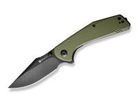 Taschenmesser, Grün, Daumenpin, Linerlock, D2, G10 Taschenmesser, Grün, Daumenpin, Linerlock, D2, G10