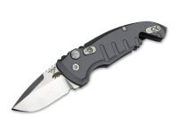 Taschenmesser, Grau, Druckknopf, Druckknopf, CPM-154, Aluminium Taschenmesser, Grau, Druckknopf, Druckknopf, CPM-154, Aluminium