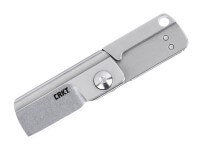 Taschenmesser, Grau, Nagelhau, Slipjoint, 12C27, Edelstahl Taschenmesser, Grau, Nagelhau, Slipjoint, 12C27, Edelstahl