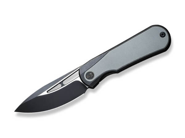 Taschenmesser, Grau, Daumenöffnung, Framelock, CPM-20CV, Titan