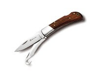 Taschenmesser, Braun, Nagelhau, Backlock, 440A, Walnussholz Taschenmesser, Braun, Nagelhau, Backlock, 440A, Walnussholz