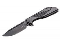 Taschenmesser, Grau, Framelock, D2, Edelstahl Taschenmesser, Grau, Framelock, D2, Edelstahl