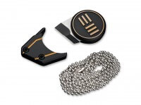 Feststehendes Messer, Schwarz, M390, Titan Feststehendes Messer, Schwarz, M390, Titan