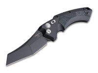 Taschenmesser, Schwarz, Druckknopf, Druckknopf, 154CM, Aluminium Taschenmesser, Schwarz, Druckknopf, Druckknopf, 154CM, Aluminium