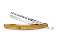 Rasiermesser, Braun, Kohlenstoffstahl, Olivenholz Rasiermesser, Braun, Kohlenstoffstahl, Olivenholz