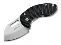 Taschenmesser, Schwarz, Daumenöffnung, Framelock, 440C, Zytel Taschenmesser, Schwarz, Daumenöffnung, Framelock, 440C, Zytel