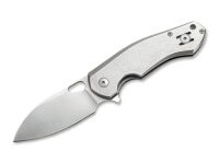 Taschenmesser, Silber, Flipper, Linerlock, M390, Titan Taschenmesser, Silber, Flipper, Linerlock, M390, Titan