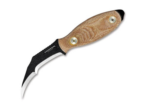 Feststehendes Messer, Braun, 1095, Micarta