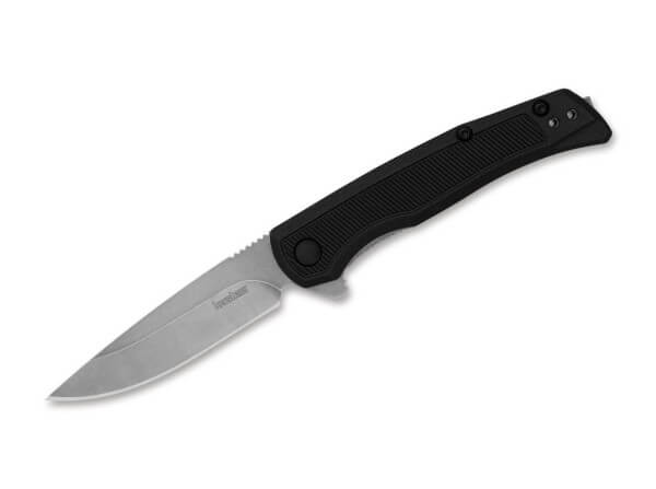 Taschenmesser, Schwarz, Flipper, Linerlock, Sonstiges, GRN