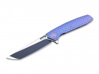 Taschenmesser, Blau, Flipper, Framelock, CPM-S-35VN, Titan Taschenmesser, Blau, Flipper, Framelock, CPM-S-35VN, Titan