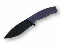 Taschenmesser, Violett, Flipper, Framelock, M390, Titan Taschenmesser, Violett, Flipper, Framelock, M390, Titan