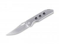 Taschenmesser, Grau, Daumenöffnung, Framelock, CPM-S-35VN, Titan Taschenmesser, Grau, Daumenöffnung, Framelock, CPM-S-35VN, Titan