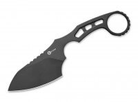 Feststehendes Messer, Schwarz, Feststehend, D2, Edelstahl Feststehendes Messer, Schwarz, Feststehend, D2, Edelstahl