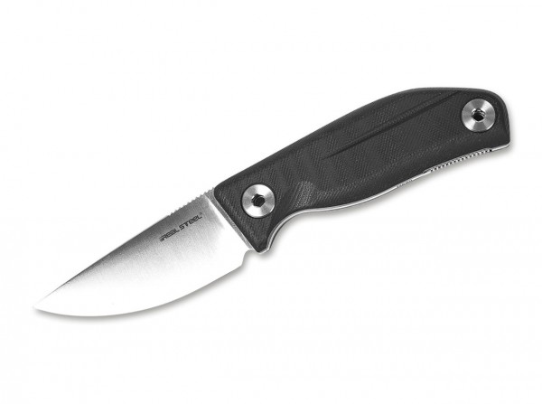 Feststehendes Messer, Schwarz, N690, G10
