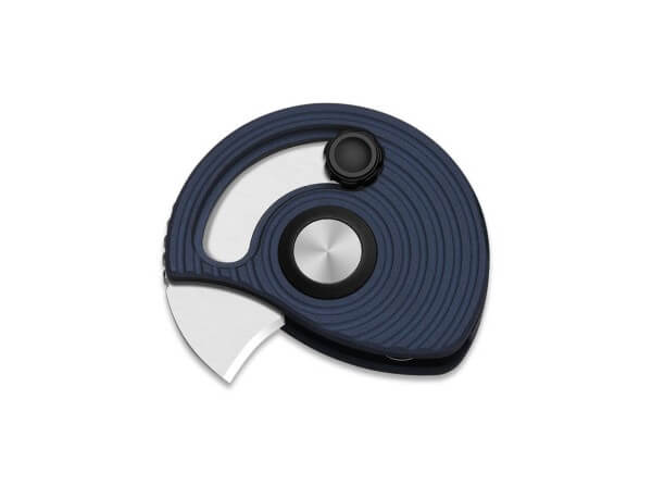 Taschenmesser, Blau, Daumenpin, Slipjoint, AEB-L, Aluminium