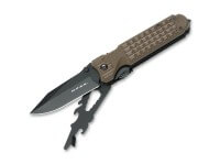 Taschenmesser, Oliv, Daumenpin, Linerlock, N690, Forprene Taschenmesser, Oliv, Daumenpin, Linerlock, N690, Forprene