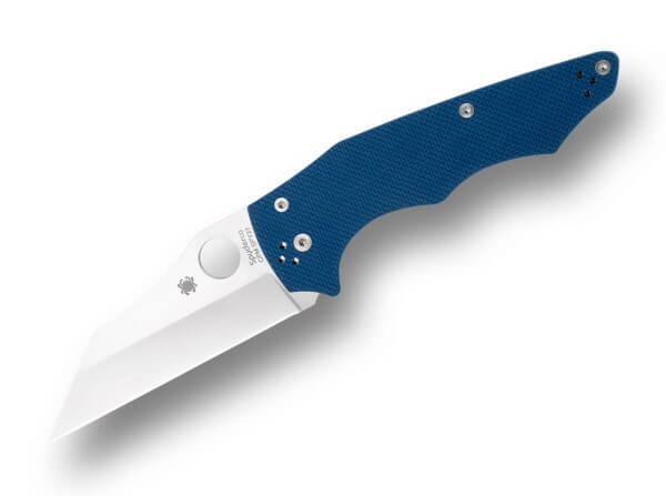 Taschenmesser, Blau, Daumenöffnung, Compression Lock, CPM-SPY27, G10