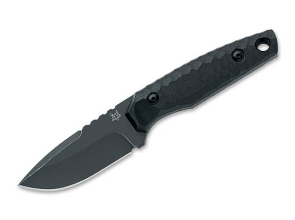 Feststehendes Messer, Schwarz, Niolox, G10