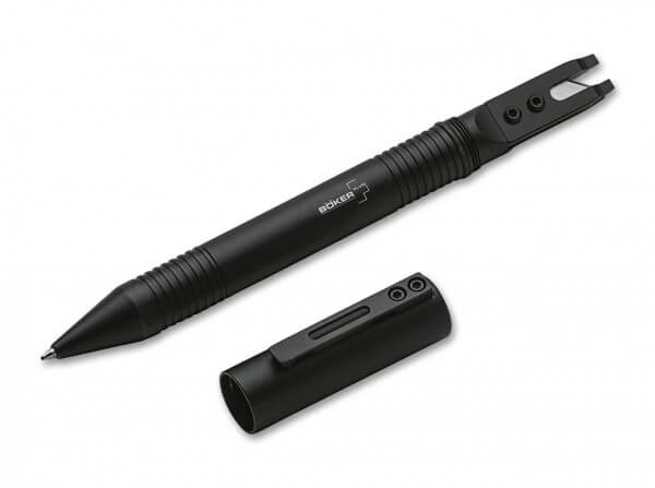 Tactical Pen, Schwarz, Aluminium