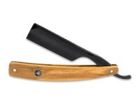 Rasiermesser, Schwarz, Olivenholz Rasiermesser, Schwarz, Olivenholz