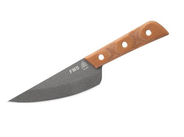 Feststehendes Messer, Braun, 1095, Micarta