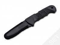 Trainingsmesser, Schwarz, Feststehend, Kunststoff, Kunststoff Trainingsmesser, Schwarz, Feststehend, Kunststoff, Kunststoff