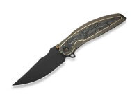 Taschenmesser, Grau, Flipper, Framelock, M390, Titan Taschenmesser, Grau, Flipper, Framelock, M390, Titan