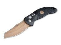 Taschenmesser, Schwarz, Druckknopf, Druckknopf, 154CM, G10 Taschenmesser, Schwarz, Druckknopf, Druckknopf, 154CM, G10