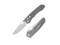 Taschenmesser, Grau, Daumenöffnung, Button Lock, Vanax, Titan Taschenmesser, Grau, Daumenöffnung, Button Lock, Vanax, Titan