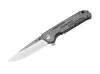 Taschenmesser, Schwarz, Daumenpin, Linerlock, N690, Micarta Taschenmesser, Schwarz, Daumenpin, Linerlock, N690, Micarta