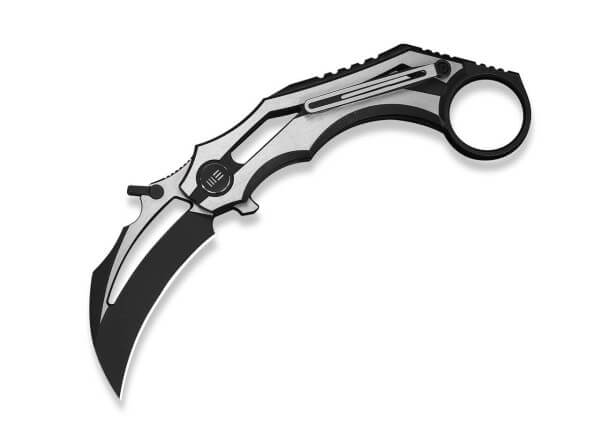 Taschenmesser, Grau, Flipper, Linerlock, M390, Titan