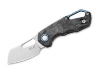 Taschenmesser, Schwarz, Daumenöffnung, Linerlock, M390, Kohlefaser Taschenmesser, Schwarz, Daumenöffnung, Linerlock, M390, Kohlefaser