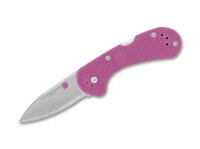 Taschenmesser, Pink, Daumenpin, Backlock, 14C28N, Polypropylen Taschenmesser, Pink, Daumenpin, Backlock, 14C28N, Polypropylen