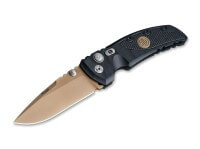 Taschenmesser, Schwarz, Daumenpin, Druckknopf, 154CM, G10 Taschenmesser, Schwarz, Daumenpin, Druckknopf, 154CM, G10