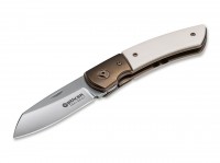 Taschenmesser, Weiß, Nagelhau, Linerlock, CPM-154, Elforyn Taschenmesser, Weiß, Nagelhau, Linerlock, CPM-154, Elforyn