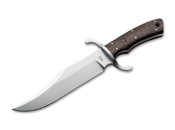 Feststehendes Messer, Braun, N690, Eichenholz