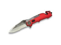 Taschenmesser, Rot, Flipper, Linerlock, 7Cr17MoV Taschenmesser, Rot, Flipper, Linerlock, 7Cr17MoV