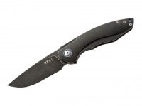 Taschenmesser, Schwarz, Flipper, Linerlock, M390, Titan Taschenmesser, Schwarz, Flipper, Linerlock, M390, Titan