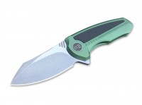 Taschenmesser, Grün, Flipper, Framelock, CPM-S-35VN, Titan Taschenmesser, Grün, Flipper, Framelock, CPM-S-35VN, Titan