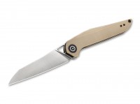 Taschenmesser, Khaki, Flipper, Linerlock, D2, G10 Taschenmesser, Khaki, Flipper, Linerlock, D2, G10