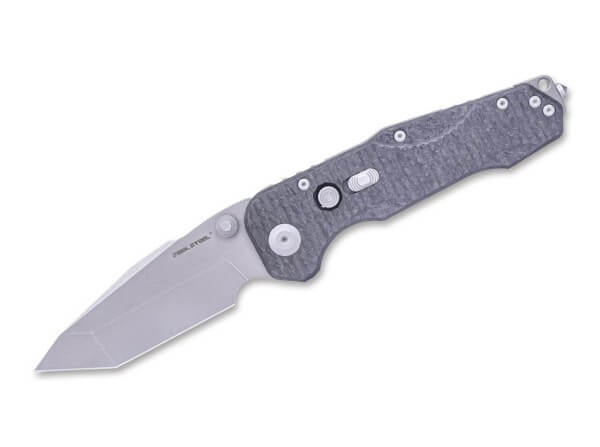 Taschenmesser, Schwarz, Daumenpin, Framelock, CPM-S-35VN, Kohlefaser
