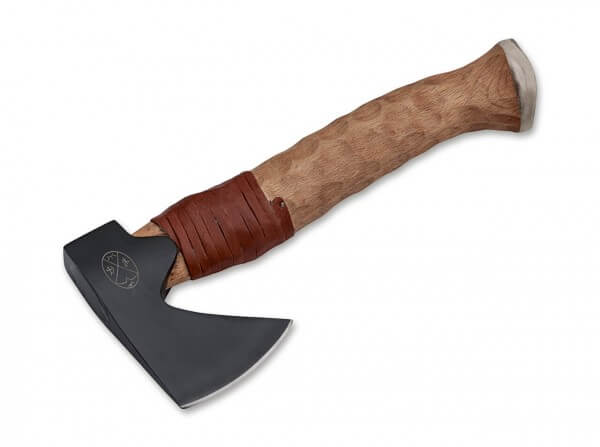 Axt / Tomahawk, Braun, 5Cr15MoV, Buchenholz