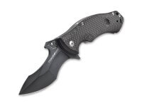 Taschenmesser, Schwarz, Wave, Linerlock, N690, Kohlefaser Taschenmesser, Schwarz, Wave, Linerlock, N690, Kohlefaser