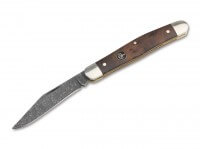 Taschenmesser, Braun, Nagelhau, Slipjoint, 4034, Neusilber Taschenmesser, Braun, Nagelhau, Slipjoint, 4034, Neusilber