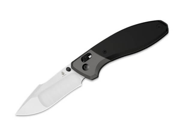 Taschenmesser, Schwarz, Daumenpin, Schieberiegel, CPM-S-45VN, Titan